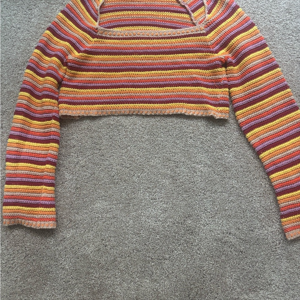Striped Sweater - Multicolor - Picture 3 of 4